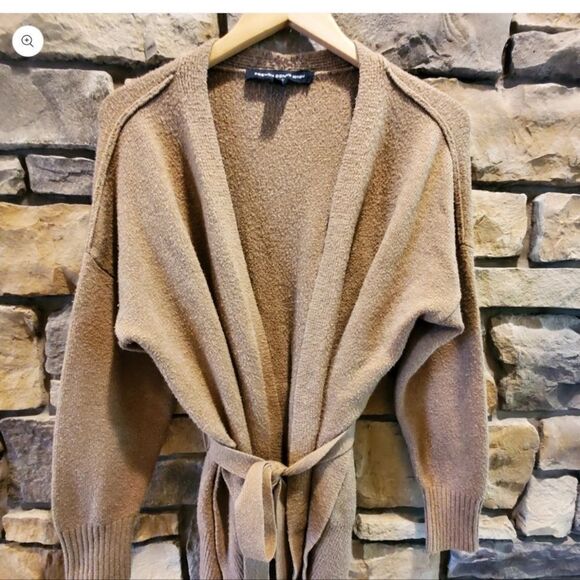 French Connection soft knit camel cardigan - Picture 6 of 8